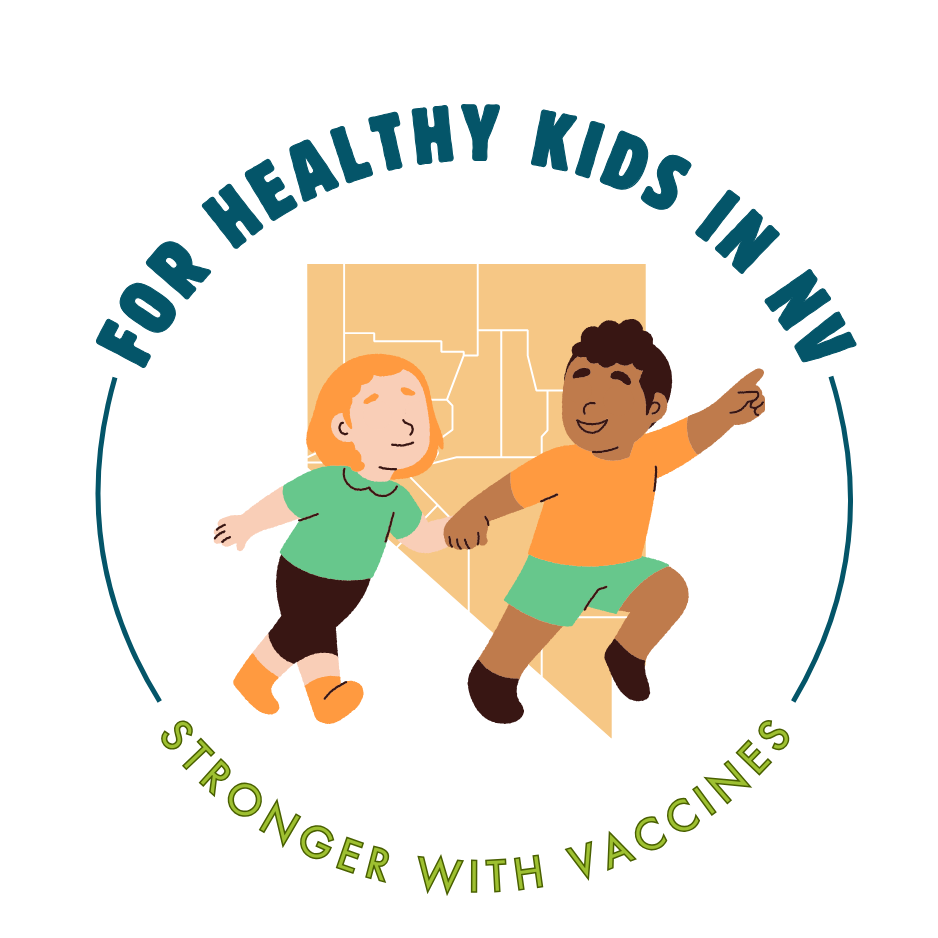 Image of healthy kids in Nevada, stronger with vaccines. 